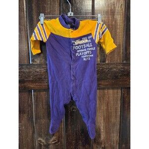 Minnesota Vikings Baby Onsie 3-6 Months One Piece NFL Football